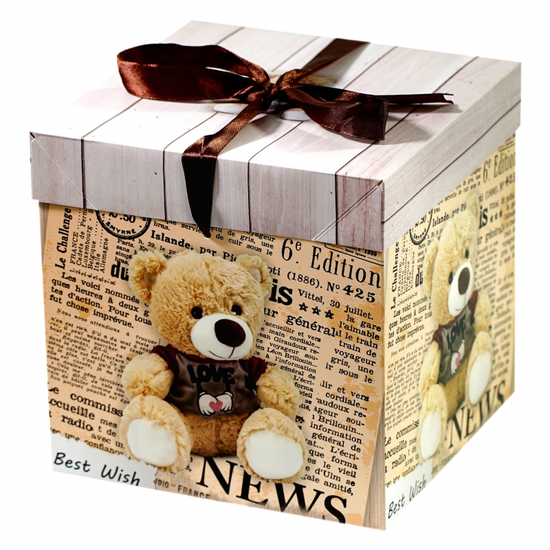 Տուփ Նվերի Հավաքվող Քառակուսի Միջին 2